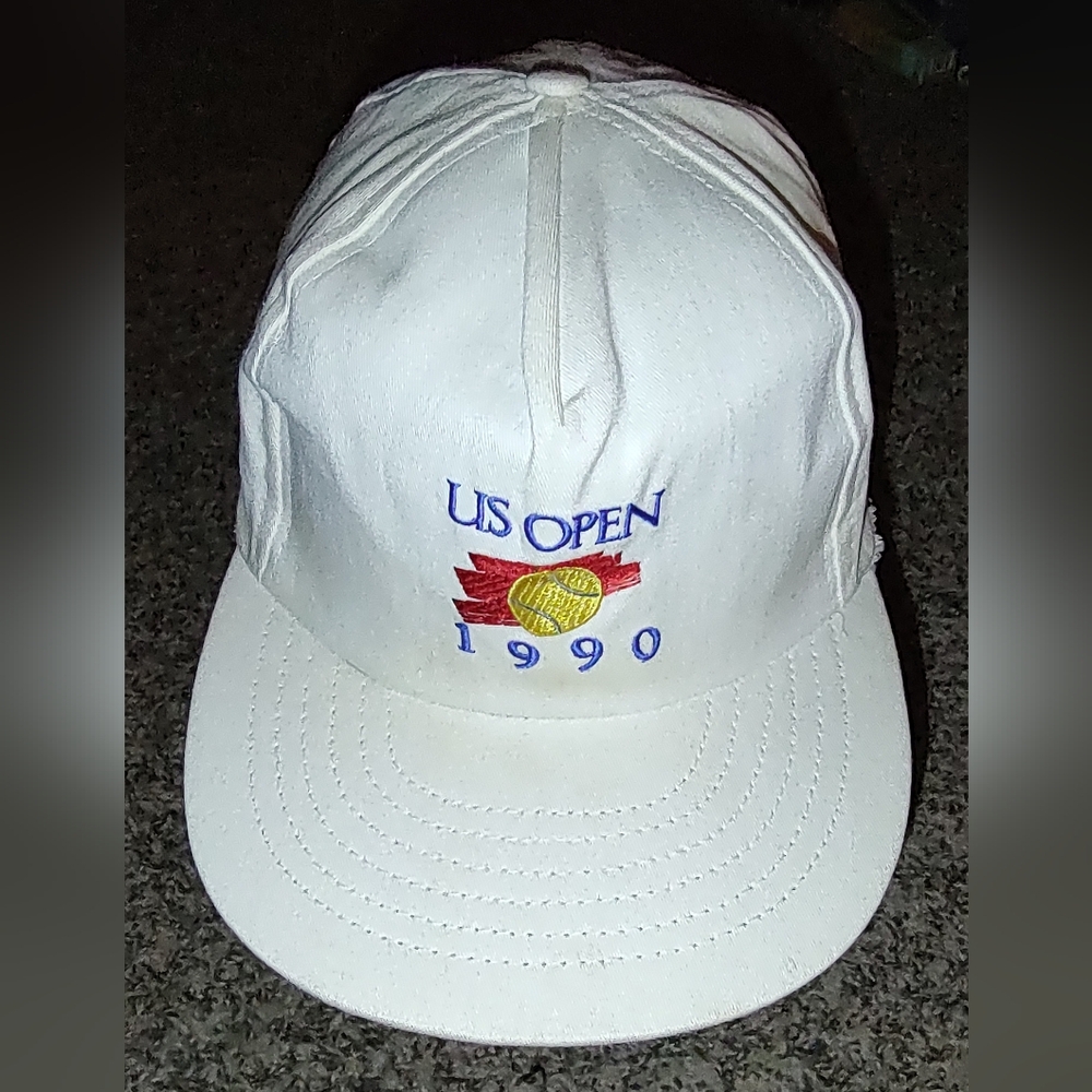 Vintage 1990 US Open Embroidered Adjustable Hat Cap Rare